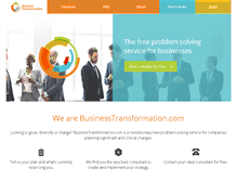Tablet Screenshot of businesstransformation.com